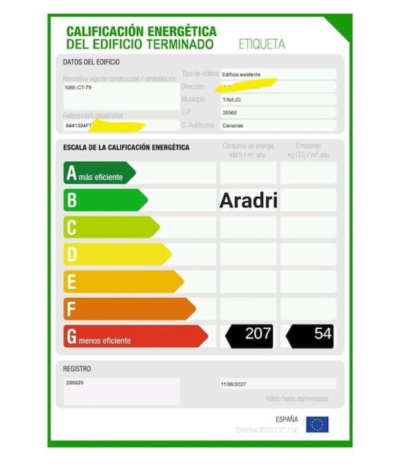 Vivienda Vacacional Finca Aradri Tinguaton Εξωτερικό φωτογραφία